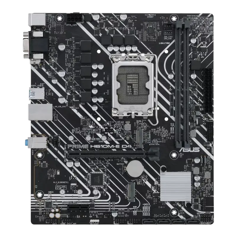 Placă de bază ASUS PRIME H610M-E D4 LGA1700 Micro-ATX