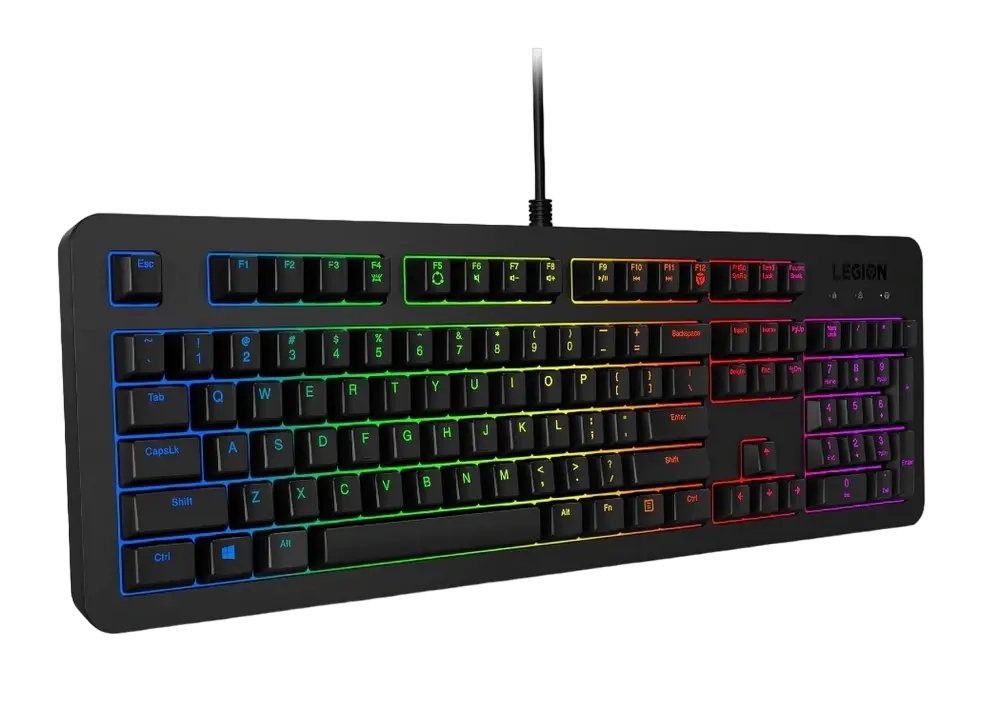 Клавиатура Lenovo Legion K300 Мембрана Черный