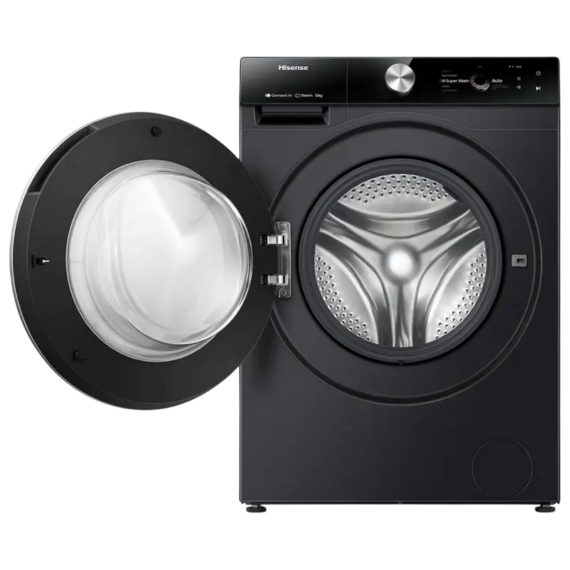 Стиральная машина Hisense WF7S1247BB Черный