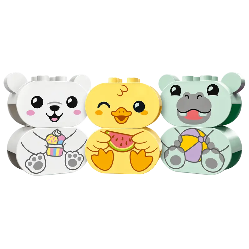 Конструктор LEGO Bath Time Fun: Floating Animal Train Разноцветный