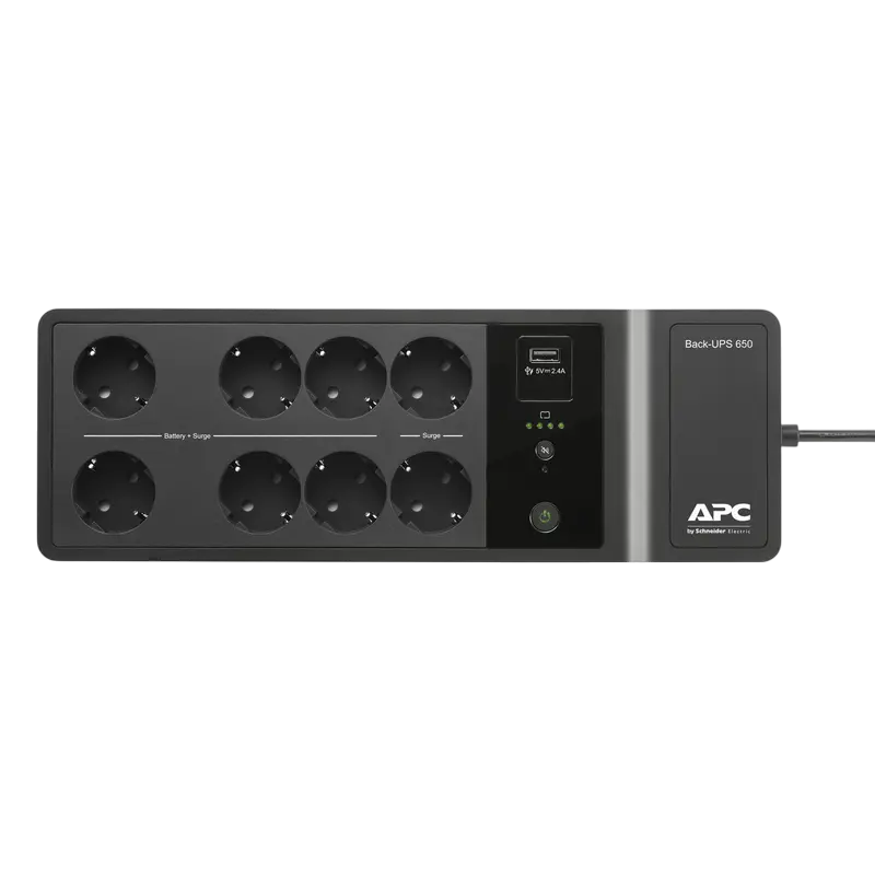 Источник бесперебойного питания APC BE650G2-GR Черный
