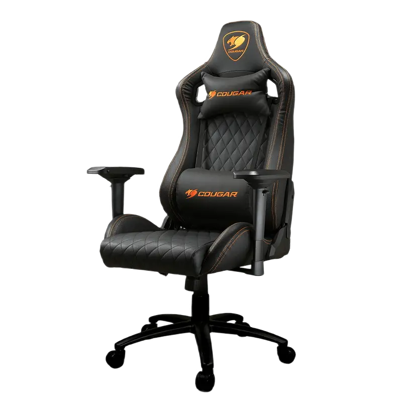 Игровое кресло Cougar Armor S ПВХ Кожа Чёрный