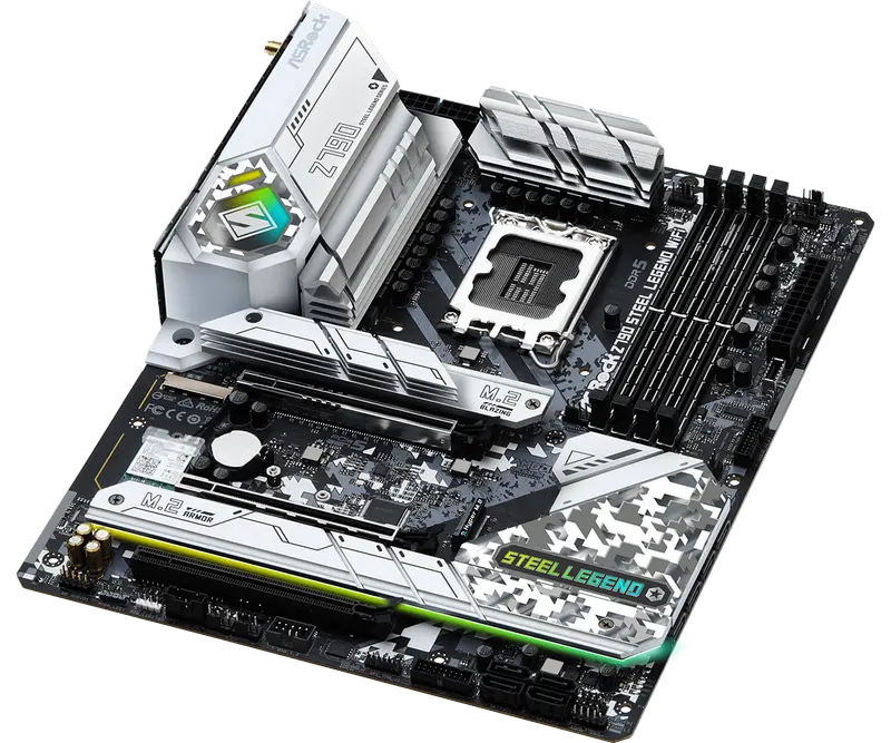 Материнская плата ASRock Z790 STEEL LEGEND WIFI LGA1700 ATX