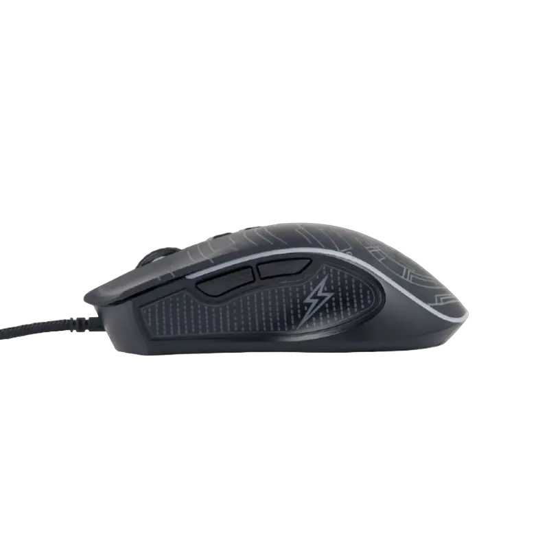 Игровая мышь Gembird MUSG-RGB-02 Проводное Чёрный