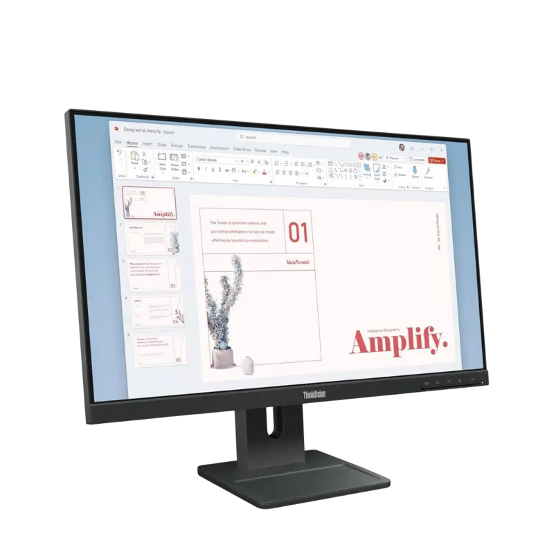 Монитор Lenovo ThinkVision E24-40 Чёрный