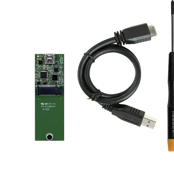 Внешний портативный SSD накопитель Transcend TS-CM42S Серебристый