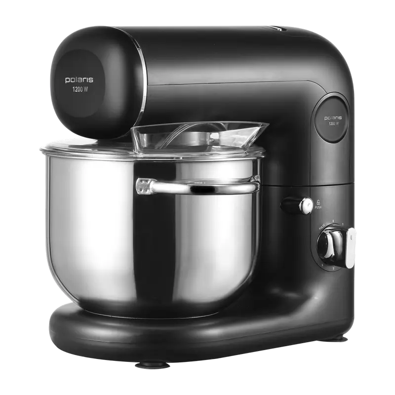 Кухонный комбайн Polaris PKM1206 Чёрный | Серебристый