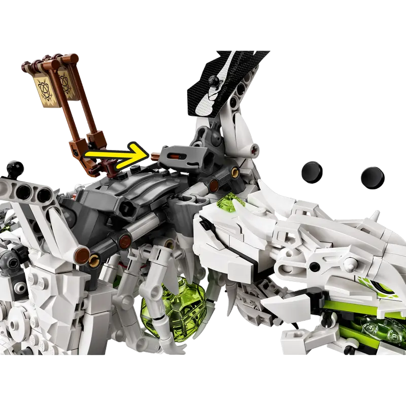Конструктор LEGO Skull Sorcerer's Dragon Разноцветный