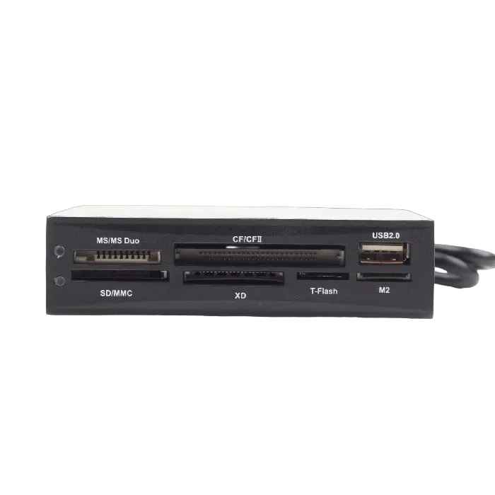 Cititor de carduri Gembird FDI2-ALLIN1-02-B Negru