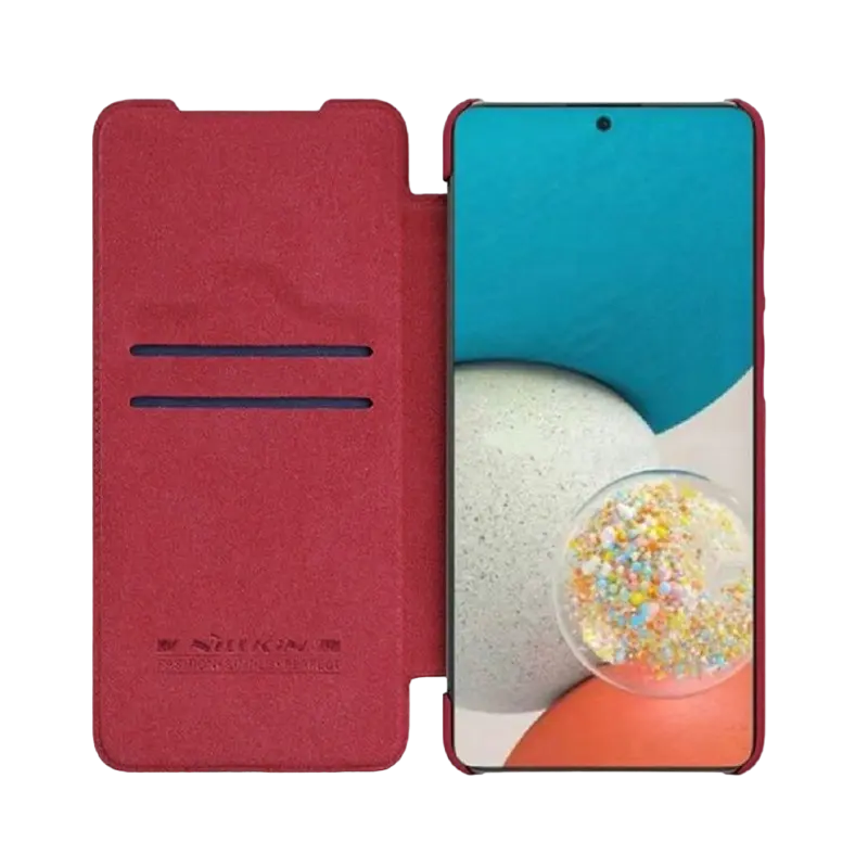 Чехол книжка Nillkin Samsung Galaxy A73 Qin Pro LC Qin Pro Красный