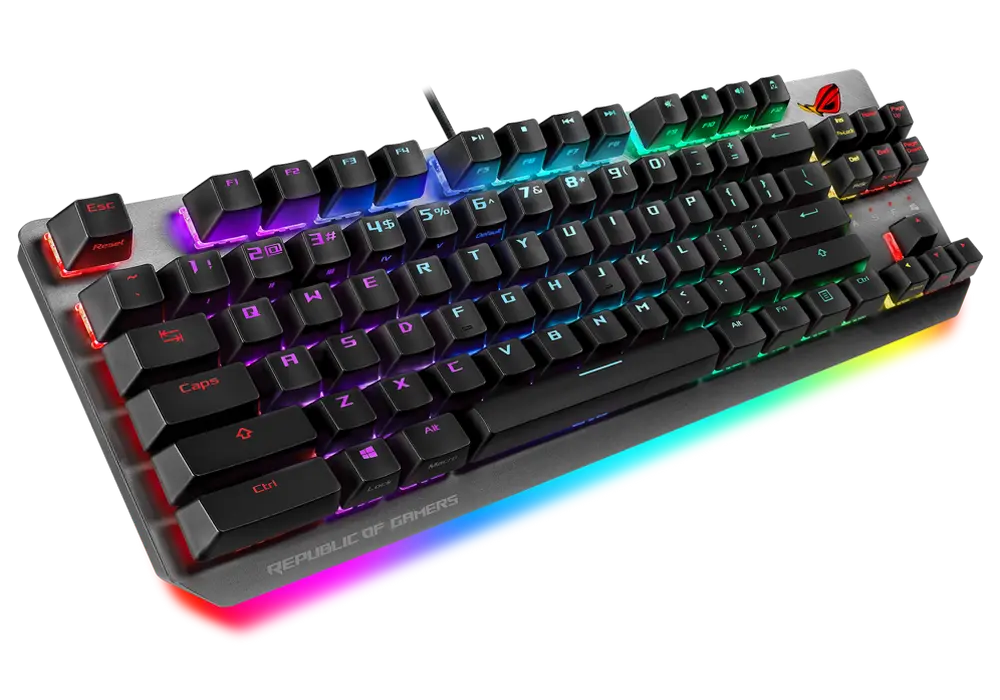 Tastatură ASUS ROG Strix Scope TKL Mecanic Negru