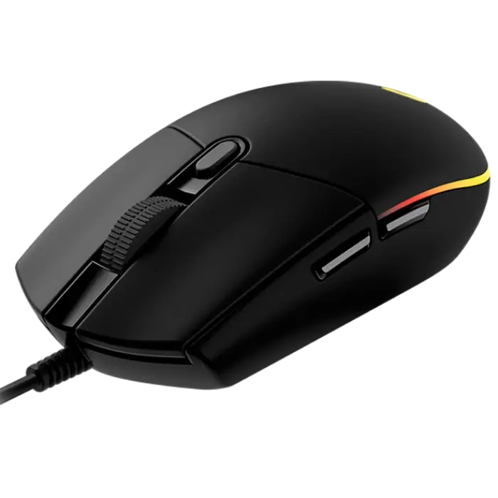 Игровая мышь Logitech G203 Lightsync Проводное Чёрный