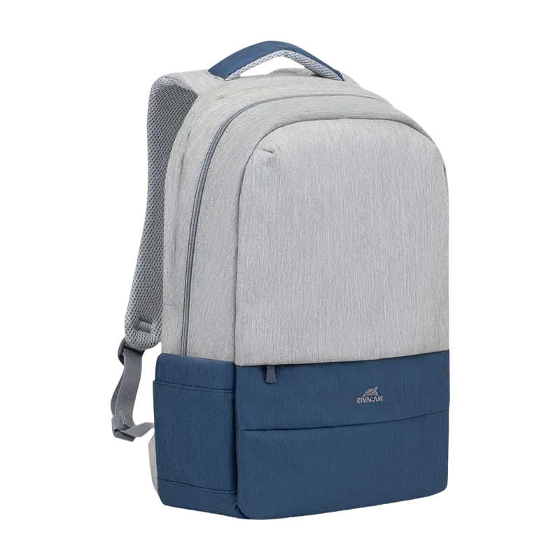 Рюкзак для ноутбука Rivacase Prater Серый/Синий