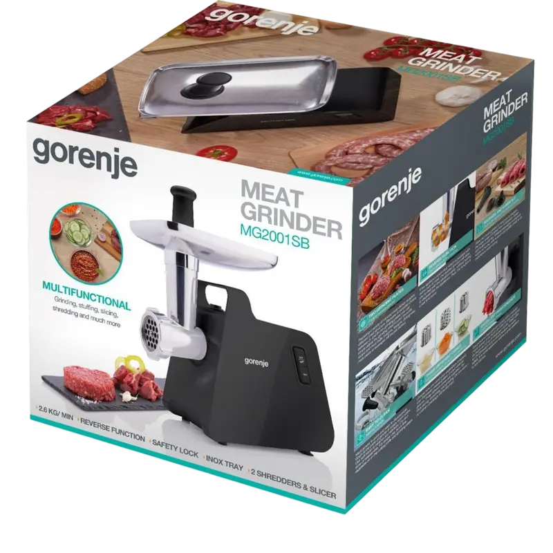 Мясорубка Gorenje MG2001SB Черный