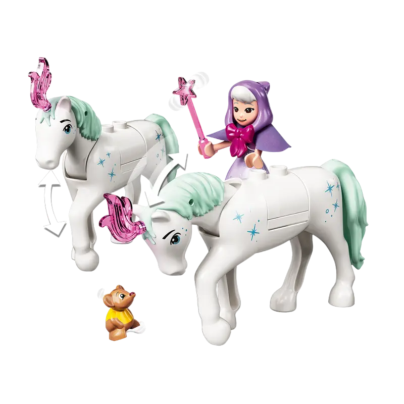 Конструктор LEGO Cinderella's Royal Carriage Разноцветный