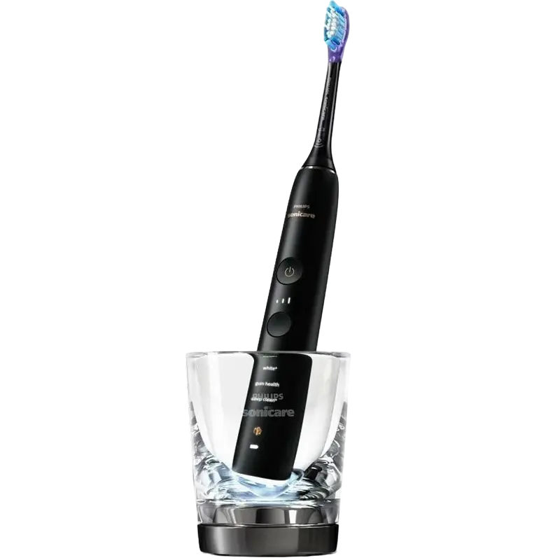 Электрическая звуковая зубная щетка Для взрослых Philips Sonicare DiamondClean Smart 9400 Чёрный