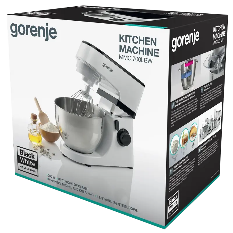 Кухонный комбайн Gorenje MMC700LBW Белый