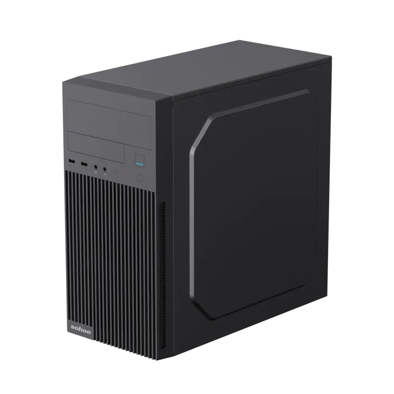 Carcasă PC Sohoo 6521BK Midi-Tower Negru