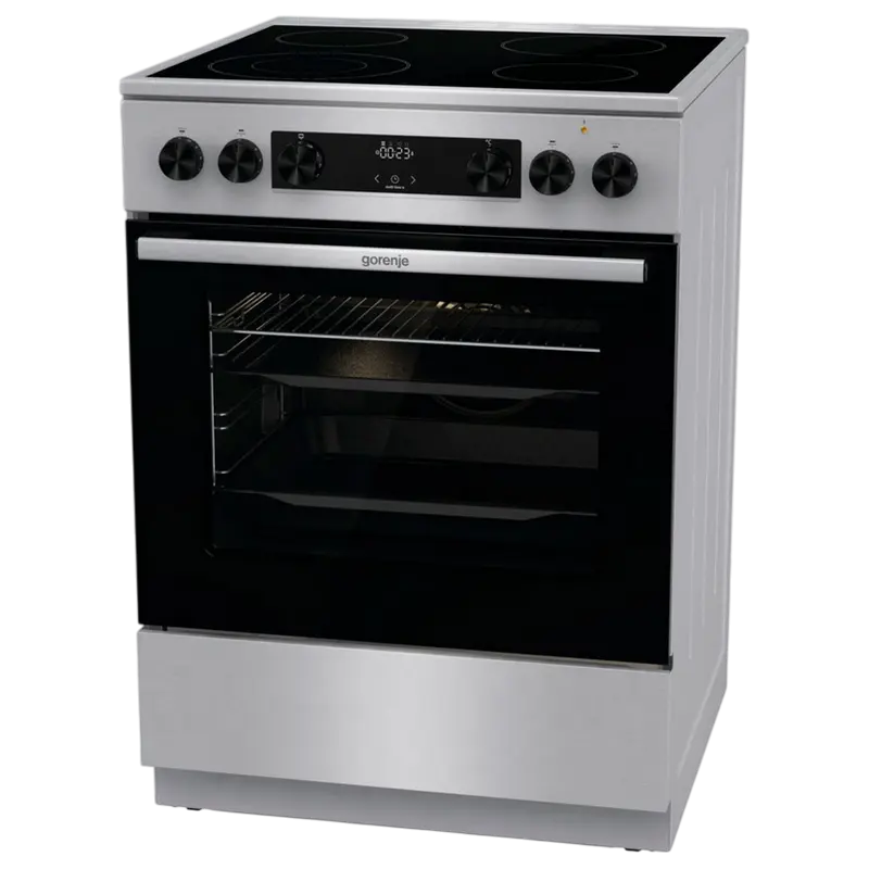 Электрическая плита Gorenje GECS6C70XC Нержавеющая сталь