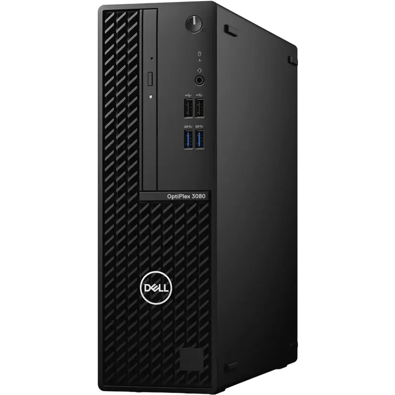 Настольный ПК DELL Optiplex 3080 SFF Intel Core i3-10105 8 ГБ Черный