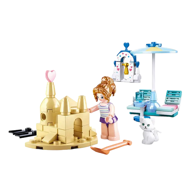 Конструктор Sluban Girls Dream - Paradise Beach Разноцветный