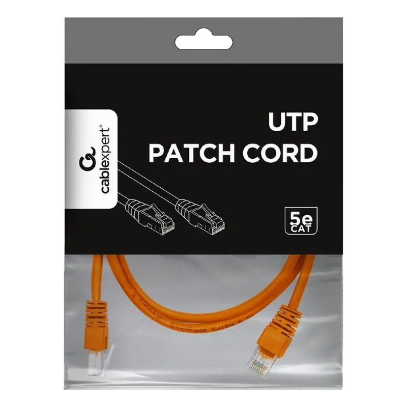 Патч-корд Cablexpert PP12-1M/O Оранжевый
