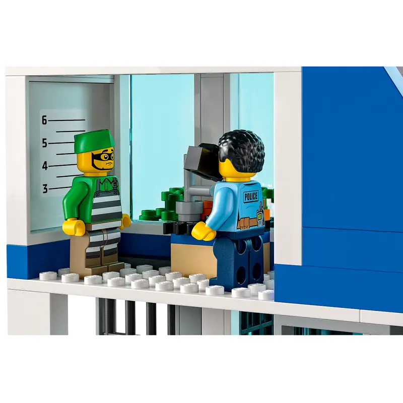 Конструктор LEGO Police Station Разноцветный
