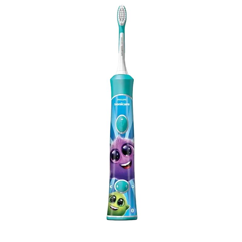 Электрическая звуковая зубная щетка Для детей Philips Sonicare For Kids Бирюзовый