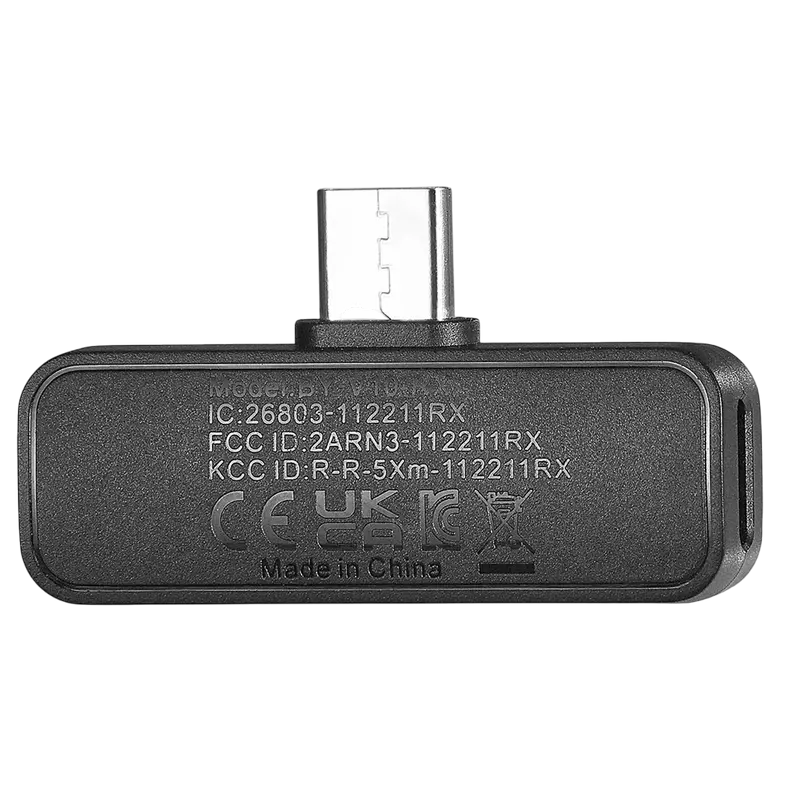 Портативный записывающий микрофон Boya BY-V10 Беспроводной Черный