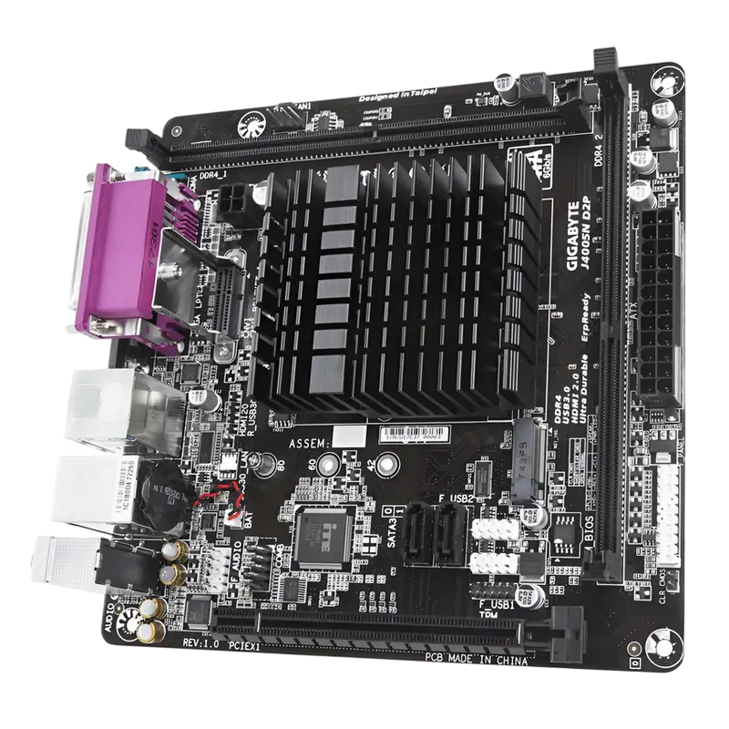 Placă de bază Gigabyte J4005N D2P ITX