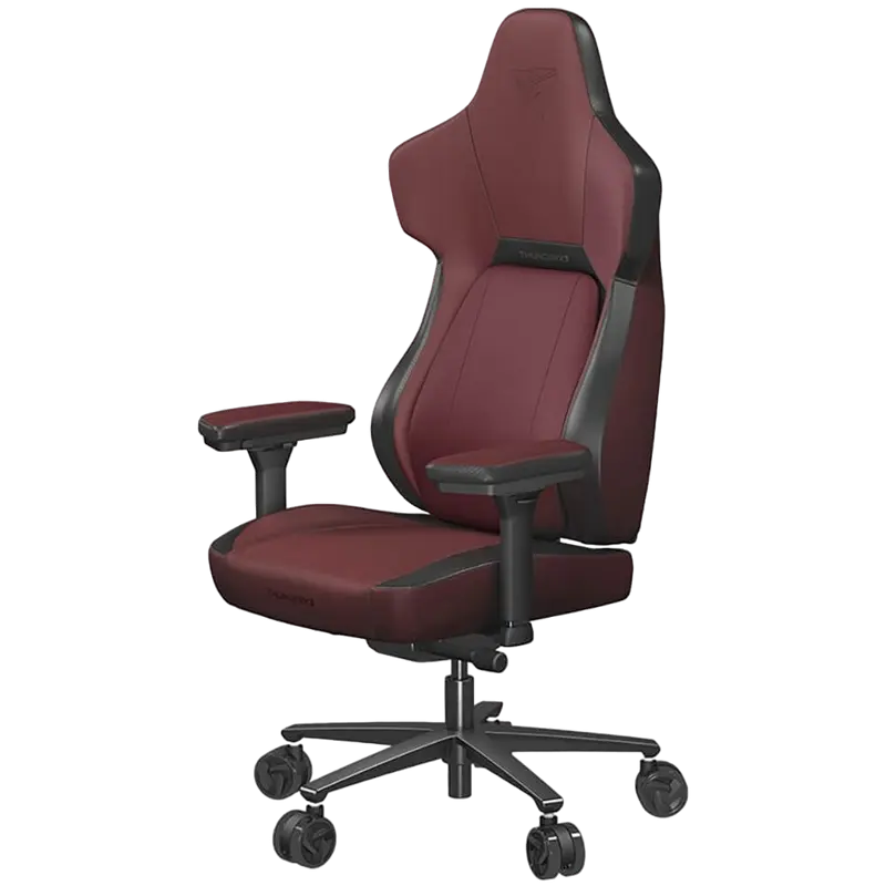 Scaun Gaming ThunderX3 CORE MODERN PU Piele,Țesătură Roșu