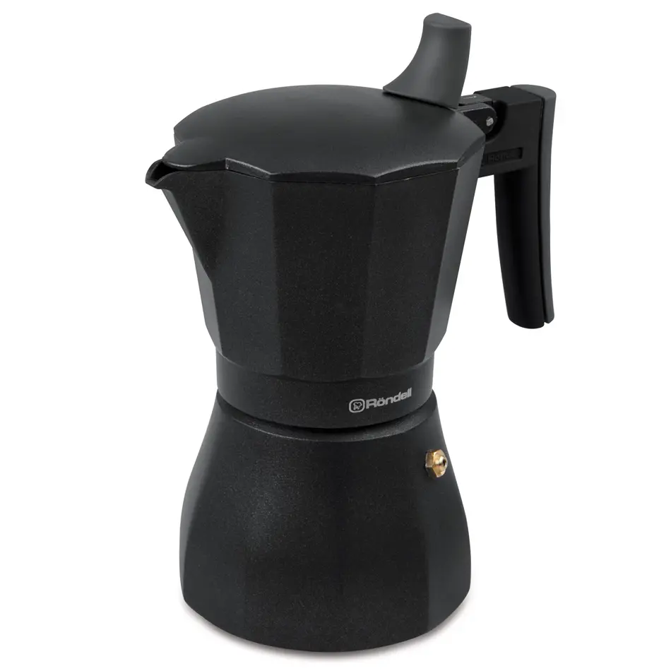 Гейзерная кофеварка Rondell RDA-994 Kafferro Черный
