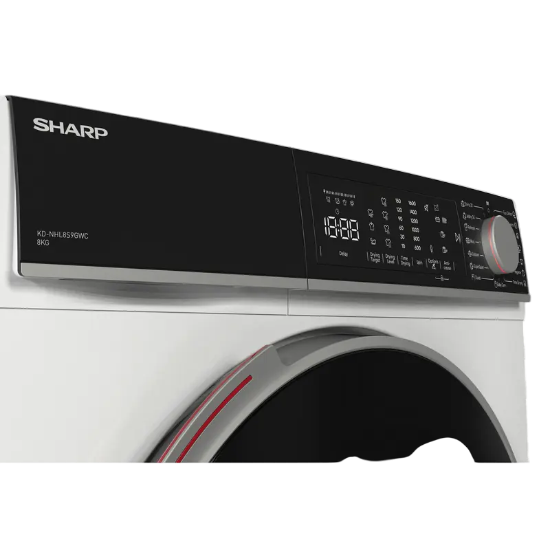 Сушильная машина Sharp KD-NHL9S9GWC-EE Белый