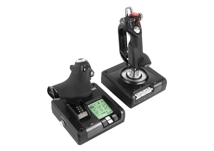 Игровой джойстик Logitech G X52 Pro HOTAS Чёрный