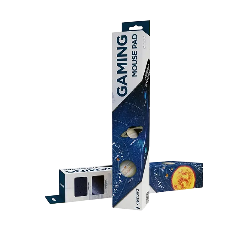 Игровой коврик для мыши Gembird MP-SOLARSYSTEM XL Чёрный