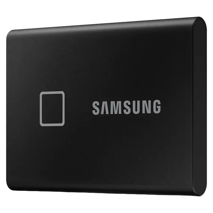 Внешний портативный SSD накопитель Samsung T7 Touch 2 ТБ Чёрный