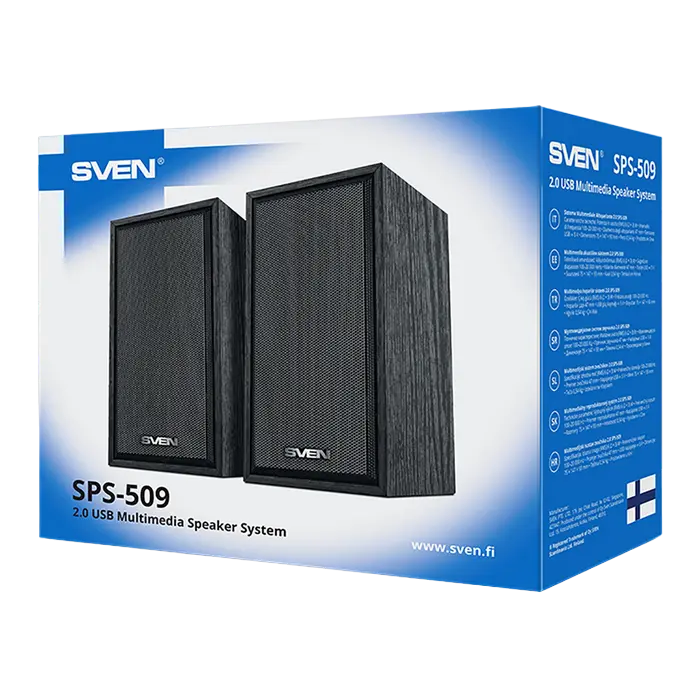 Компьютерные колонки SVEN SPS-509 Черный