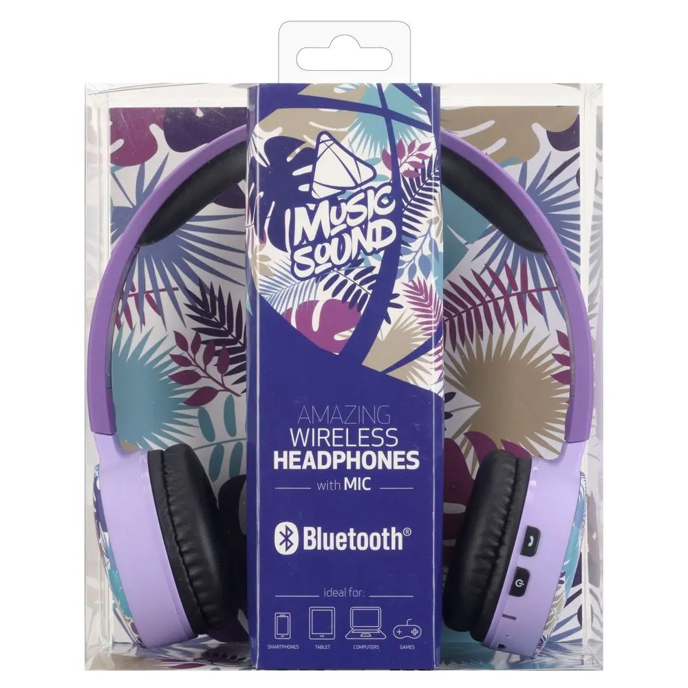 Наушники Cellularline Music Sound Фиолетовый