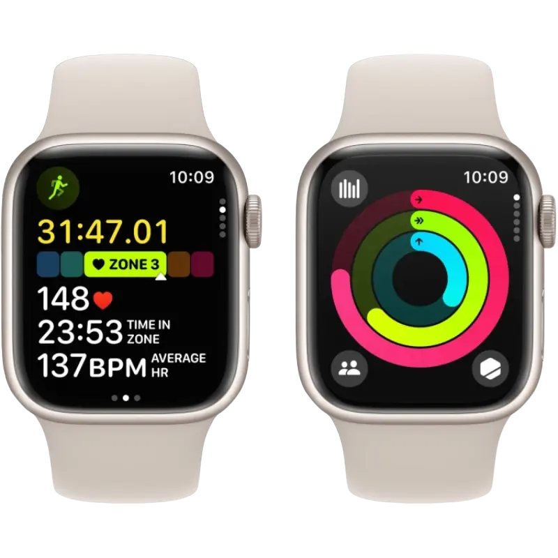 Умные часы Apple Watch Series 9 Starlight