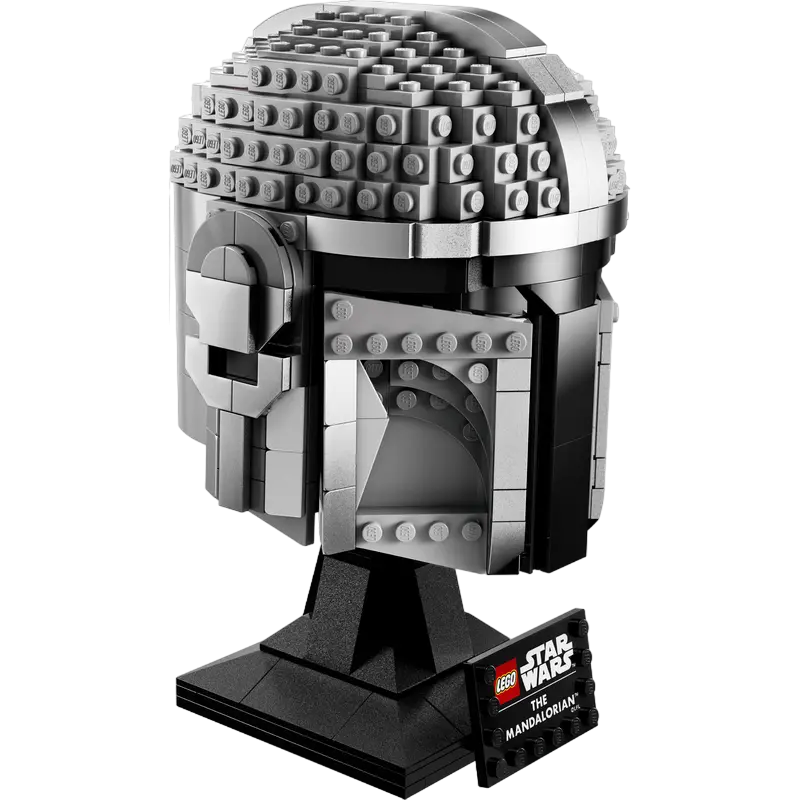 Конструктор LEGO The Mandalorian™ Helmet Серый