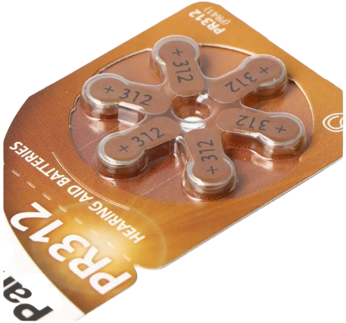 Дисковые батарейки Panasonic PR-312 PR312 (PR41)