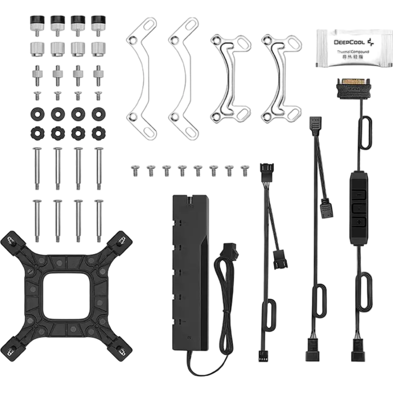Кулер для процессора Deepcool GAMMAXX L240 A-RGB WH 120 мм