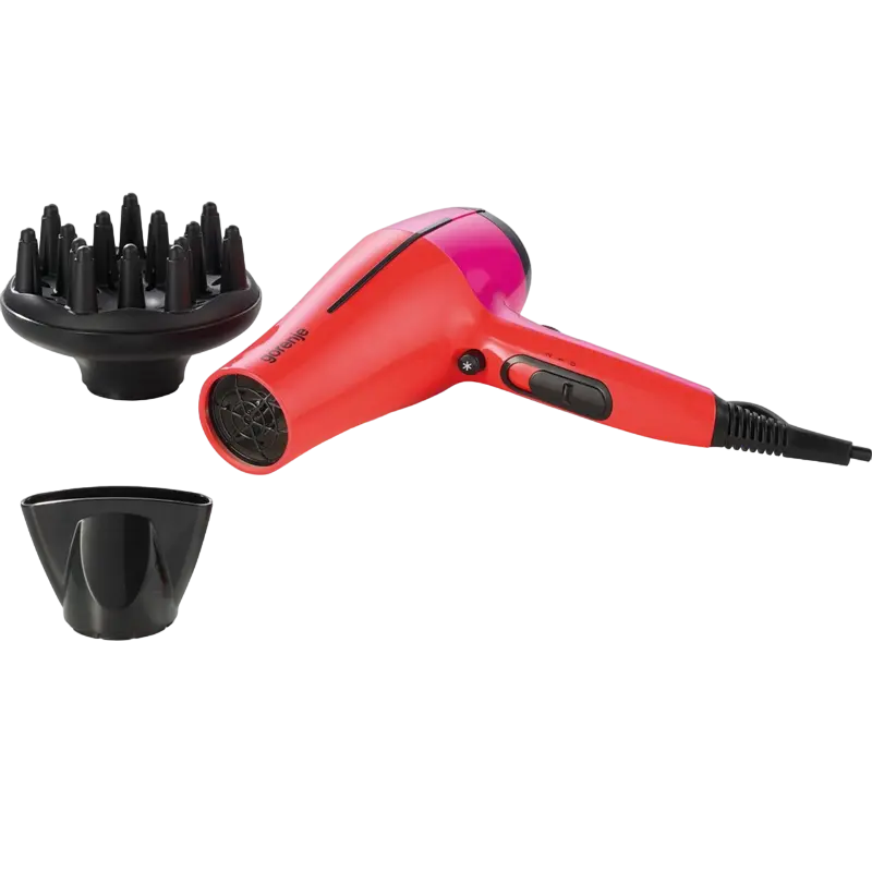 Фен Gorenje HD215PR Розовый | Красный