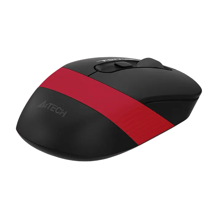 Беcпроводная мышь A4Tech FG10 Беспроводное Чёрный/Красный