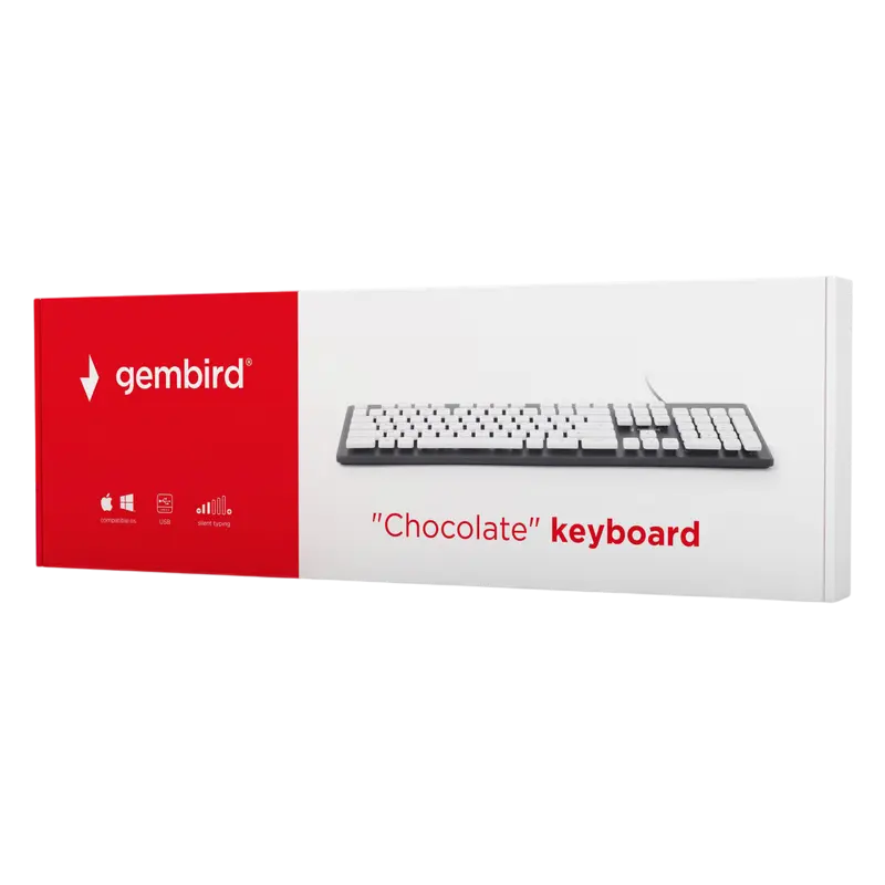 Клавиатура Gembird KB-CH-01 Мембрана Черный