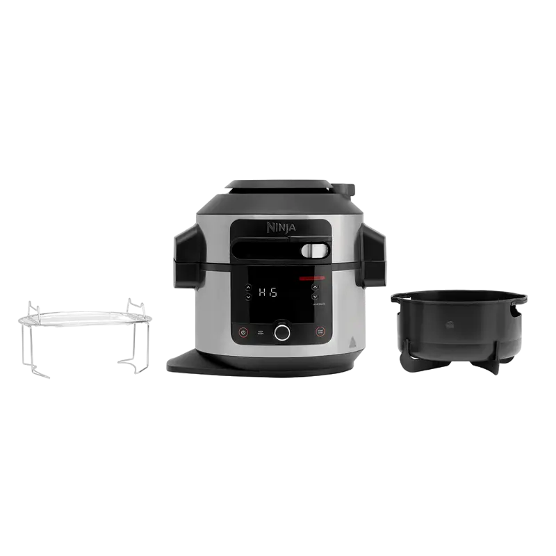 Мультиварка-скороварка Ninja OL550EU Нержавеющая Сталь | Черный