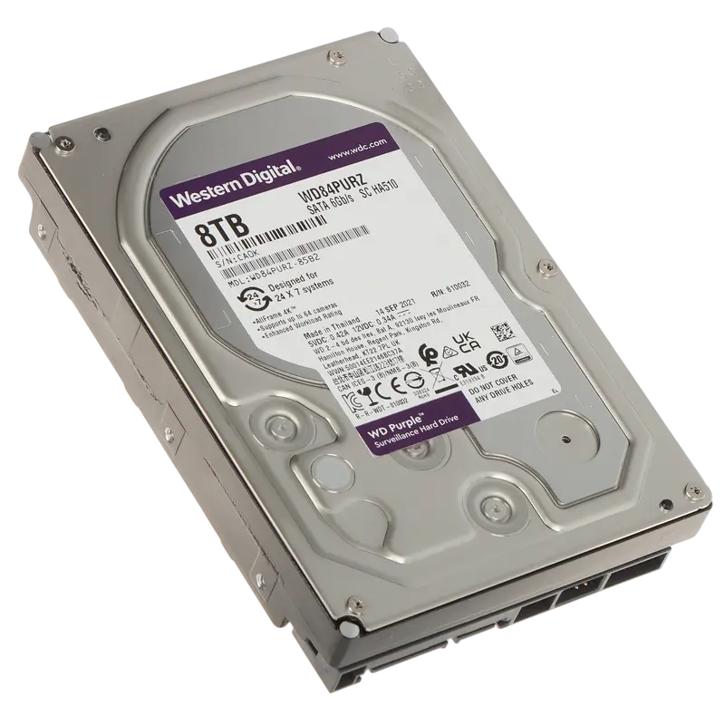 Жесткий диск Western Digital WD Purple WD Purple™ 8 TБ