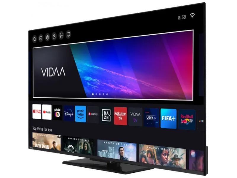 55" QLED SMART Телевизор Toshiba 55QV3463DG Черный