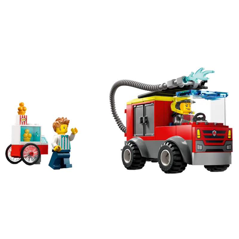 Конструктор LEGO Fire Station and Fire Truck Разноцветный