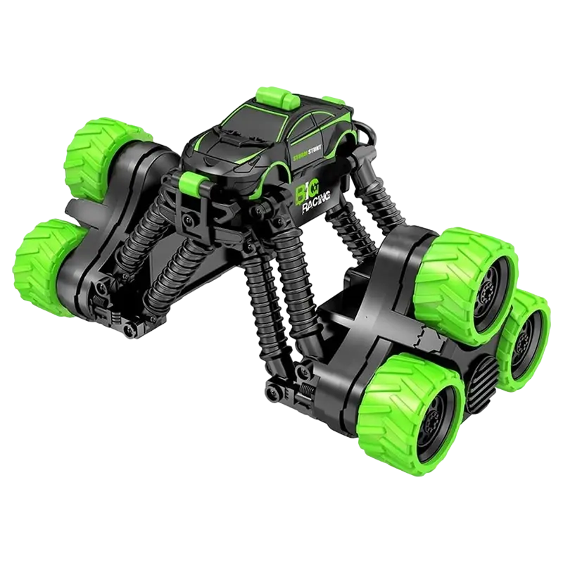 Jucărie cu telecomandă SY Shrink Stunt Car Verde